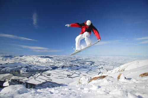 高空滑雪