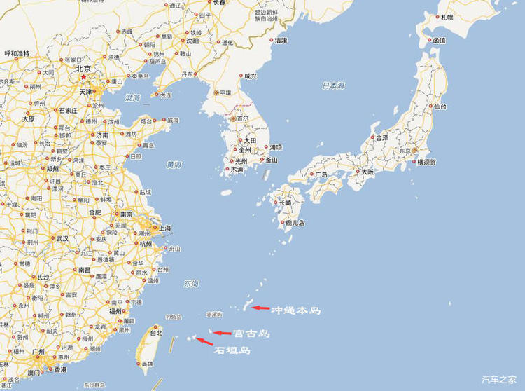 冲绳县地理位置图片