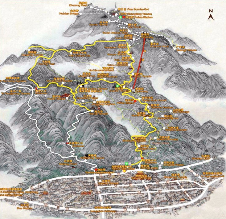 南岳衡山重装徒步两日行程如何安排附衡山景区最美景点推荐
