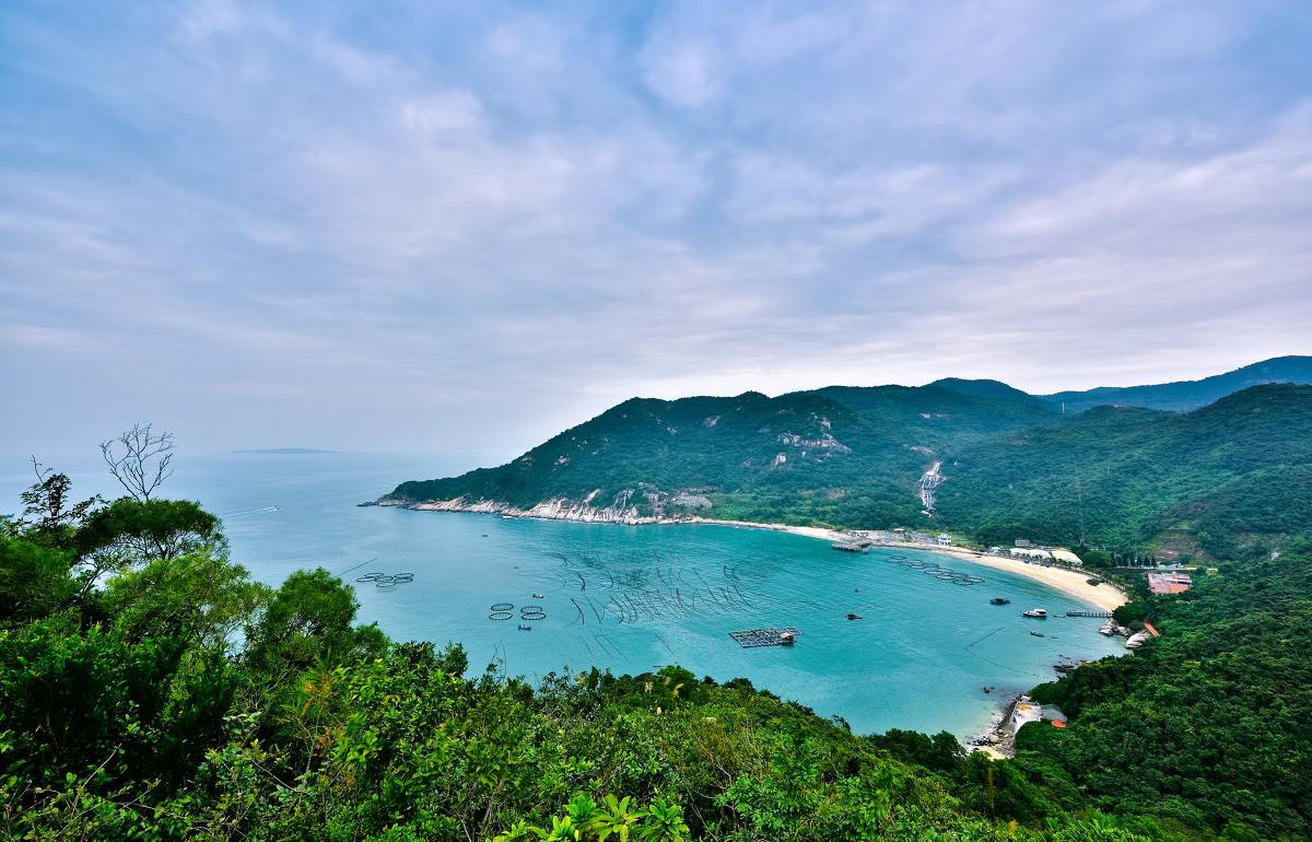 深圳最美的海滩图片